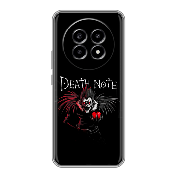 Силиконовый чехол на Realme 13 Pro с принтом Death note Тетрадь смерти Силиконовый чехол на Realme 13 Pro с принтом Death note Тетрадь смерти