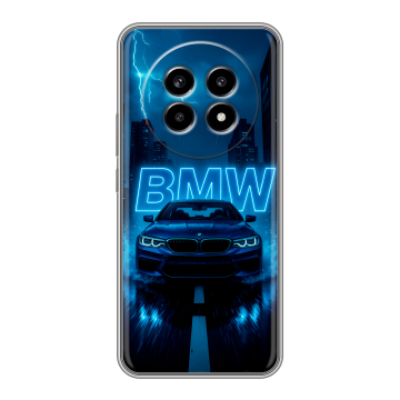 Силиконовый чехол на Realme 13 Pro с принтом BMW БМВ Силиконовый чехол на Realme 13 Pro с принтом BMW БМВ