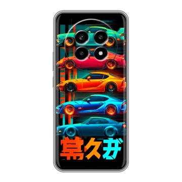 Силиконовый чехол на Realme 13 Pro с принтом машины тачки Силиконовый чехол на Realme 13 Pro с принтом машины тачки