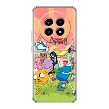Силиконовый чехол на Realme 13 Pro с принтом Adventure time Время приключений Силиконовый чехол на Realme 13 Pro с принтом Adventure time Время приключений