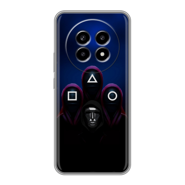 Силиконовый чехол на Realme 13 Pro с принтом Игра Кальмара Силиконовый чехол на Realme 13 Pro с принтом Игра Кальмара