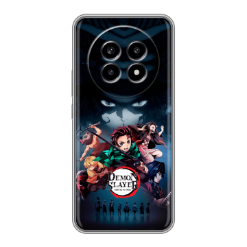 Силиконовый чехол на Realme 13 Pro с принтом Demon Slayer Клинок рассекающий демонов Силиконовый чехол на Realme 13 Pro с принтом Demon Slayer Клинок рассекающий демонов