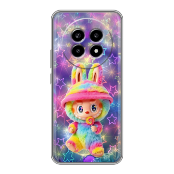 Силиконовый чехол на Realme 13 Pro с принтом Labubu Лабубу Силиконовый чехол на Realme 13 Pro с принтом Labubu Лабубу