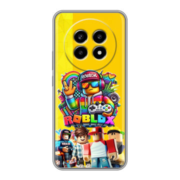 Силиконовый чехол на Realme 13 Pro с принтом Roblox Роблокс Силиконовый чехол на Realme 13 Pro с принтом Roblox Роблокс