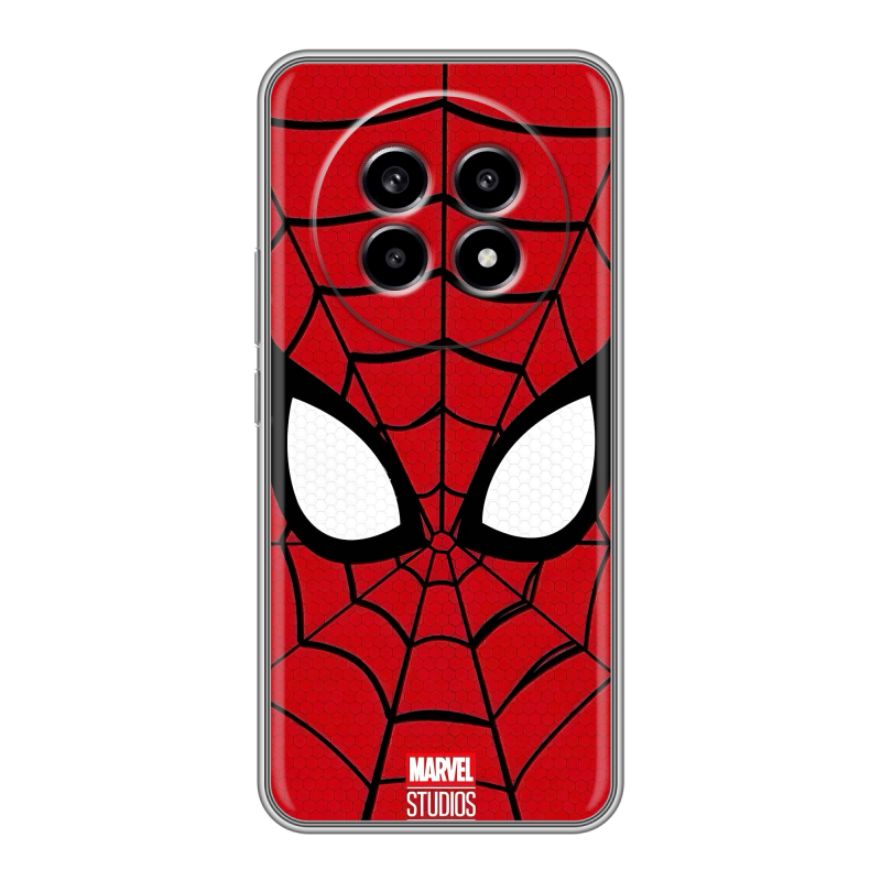 Силиконовый чехол на Realme 13 Pro с принтом человек паук spiderman Силиконовый чехол на Realme 13 Pro с принтом человек паук spiderman
