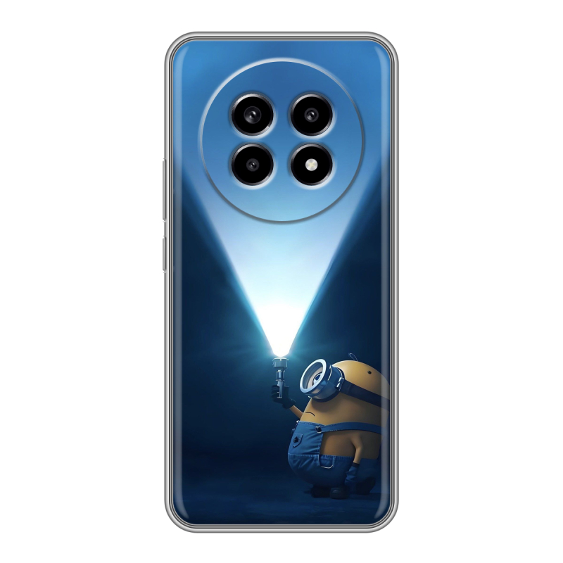 Силиконовый чехол на Realme 13 Pro с принтом Миньоны Силиконовый чехол на Realme 13 Pro с принтом Миньоны