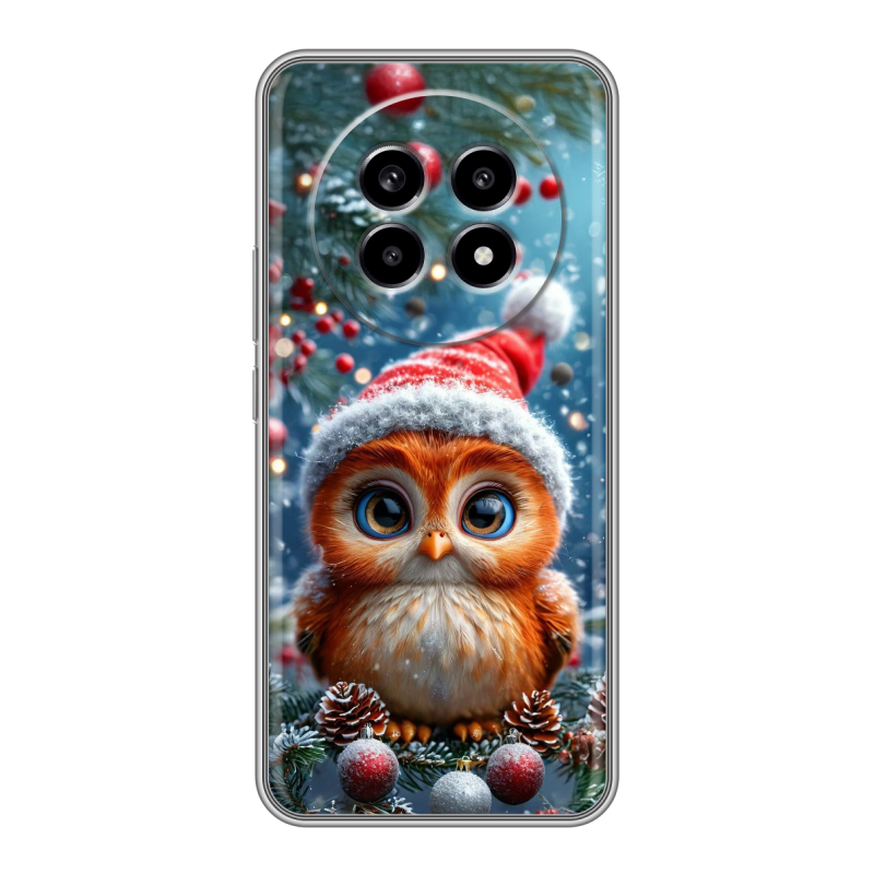 Силиконовый чехол на Realme 13 Pro с принтом Новый год Силиконовый чехол на Realme 13 Pro с принтом Новый год