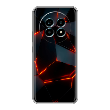 Силиконовый чехол на Realme 13 Pro Plus с принтом Яркие абстракции Силиконовый чехол на Realme 13 Pro Plus с принтом Яркие абстракции