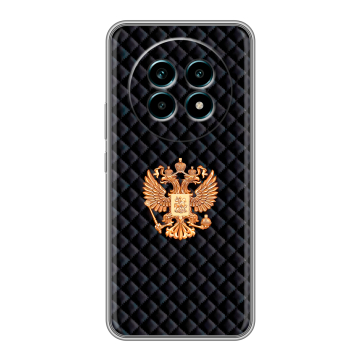 Силиконовый чехол на Realme 13 Pro Plus с принтом Герб России принт Силиконовый чехол на Realme 13 Pro Plus с принтом Герб России принт