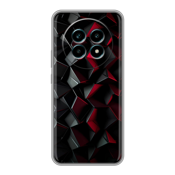 Силиконовый чехол на Realme 13 Pro Plus с принтом Абстракция Силиконовый чехол на Realme 13 Pro Plus с принтом Абстракция