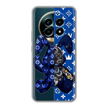 Силиконовый чехол на Realme 13 Pro Plus с принтом Луи робот
