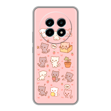 Силиконовый чехол на Realme 13 Pro Plus с принтом Hello Kitty Хелоу Кити Силиконовый чехол на Realme 13 Pro Plus с принтом Hello Kitty Хелоу Кити