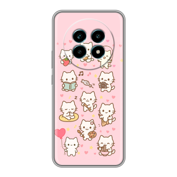Силиконовый чехол на Realme 13 Pro Plus с принтом Hello Kitty Хелоу Кити Силиконовый чехол на Realme 13 Pro Plus с принтом Hello Kitty Хелоу Кити