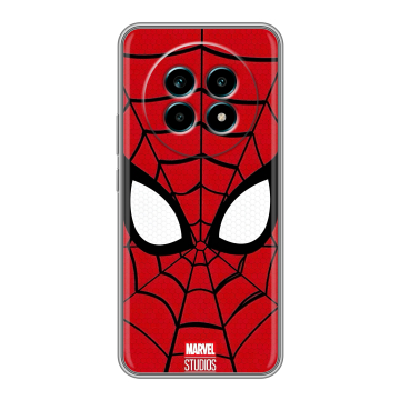 Силиконовый чехол на Realme 13 Pro Plus с принтом человек паук spiderman