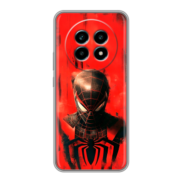 Силиконовый чехол на Realme 13 Pro Plus с принтом человек паук spiderman Силиконовый чехол на Realme 13 Pro Plus с принтом человек паук spiderman