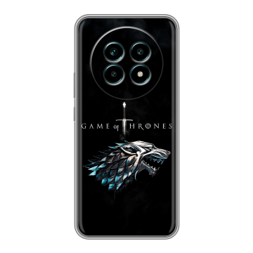 Силиконовый чехол на Realme 13 Pro Plus с принтом Игра Престолов Game Thrones