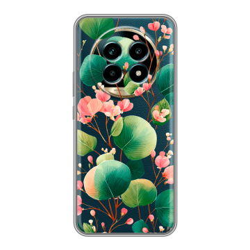 Силиконовый чехол на Realme 13 Pro Plus с принтом женский