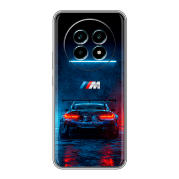 Силиконовый чехол на Realme 13 Pro Plus с принтом BMW БМВ Силиконовый чехол на Realme 13 Pro Plus с принтом BMW БМВ