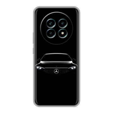 Силиконовый чехол на Realme 13 Pro Plus с принтом Mercedes Мерседес Силиконовый чехол на Realme 13 Pro Plus с принтом Mercedes Мерседес