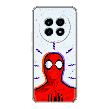 Силиконовый чехол на Realme 13 Pro Plus с принтом Spiderman Человек паук