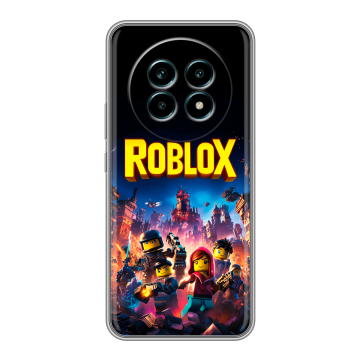 Силиконовый чехол на Realme 13 Pro Plus с принтом Roblox Роблокс Силиконовый чехол на Realme 13 Pro Plus с принтом Roblox Роблокс