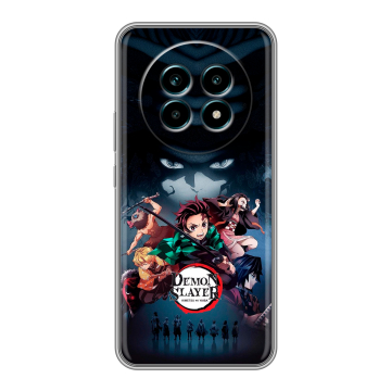 Силиконовый чехол на Realme 13 Pro Plus с принтом Demon Slayer Клинок рассекающий демонов Силиконовый чехол на Realme 13 Pro Plus с принтом Demon Slayer Клинок рассекающий демонов