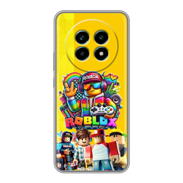 Силиконовый чехол на Realme 13 Pro Plus с принтом Roblox Роблокс Силиконовый чехол на Realme 13 Pro Plus с принтом Roblox Роблокс