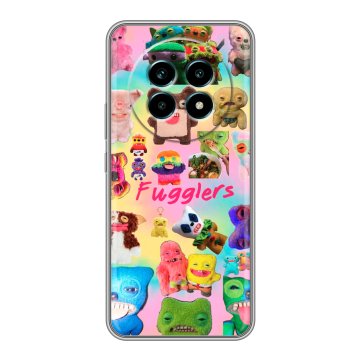 Силиконовый чехол на Realme 13 Pro Plus с принтом Флагер Fuggler