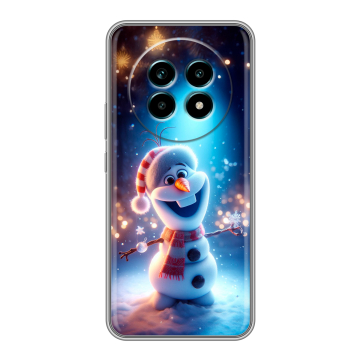 Силиконовый чехол на Realme 13 Pro Plus с принтом Новый год