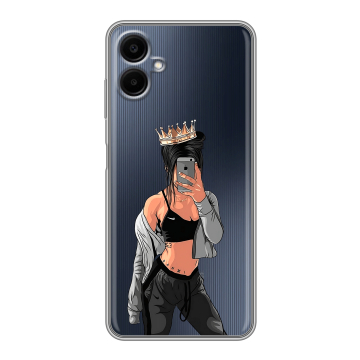 Силиконовый чехол на Samsung Galaxy A06 с принтом Женские принты Силиконовый чехол на Samsung Galaxy A06 с принтом Женские принты