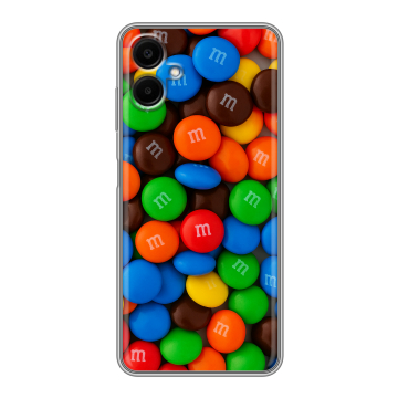 Силиконовый чехол на Samsung Galaxy A06 с принтом Конфеты Силиконовый чехол на Samsung Galaxy A06 с принтом Конфеты