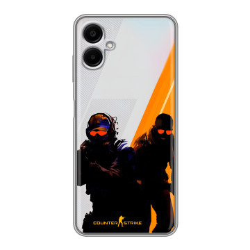 Силиконовый чехол на Samsung Galaxy A06 с принтом Контер страйк Counter strike Силиконовый чехол на Samsung Galaxy A06 с принтом Контер страйк Counter strike