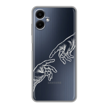 Силиконовый чехол на Samsung Galaxy A06 с принтом Сотворение мира Силиконовый чехол на Samsung Galaxy A06 с принтом Сотворение мира