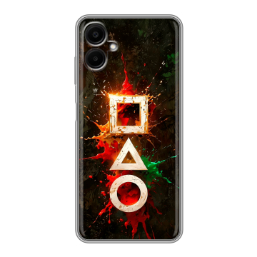 Силиконовый чехол на Samsung Galaxy A06 с принтом Squid Game Игра кальмара