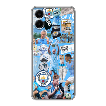 Силиконовый чехол на Samsung Galaxy A06 с принтом Man City Манчестер Сити Силиконовый чехол на Samsung Galaxy A06 с принтом Man City Манчестер Сити