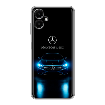 Силиконовый чехол на Samsung Galaxy A06 с принтом Mercedes Мерседес Силиконовый чехол на Samsung Galaxy A06 с принтом Mercedes Мерседес