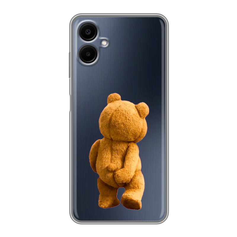 Силиконовый чехол на Samsung Galaxy A06 с принтом Медведь Силиконовый чехол на Samsung Galaxy A06 с принтом Медведь