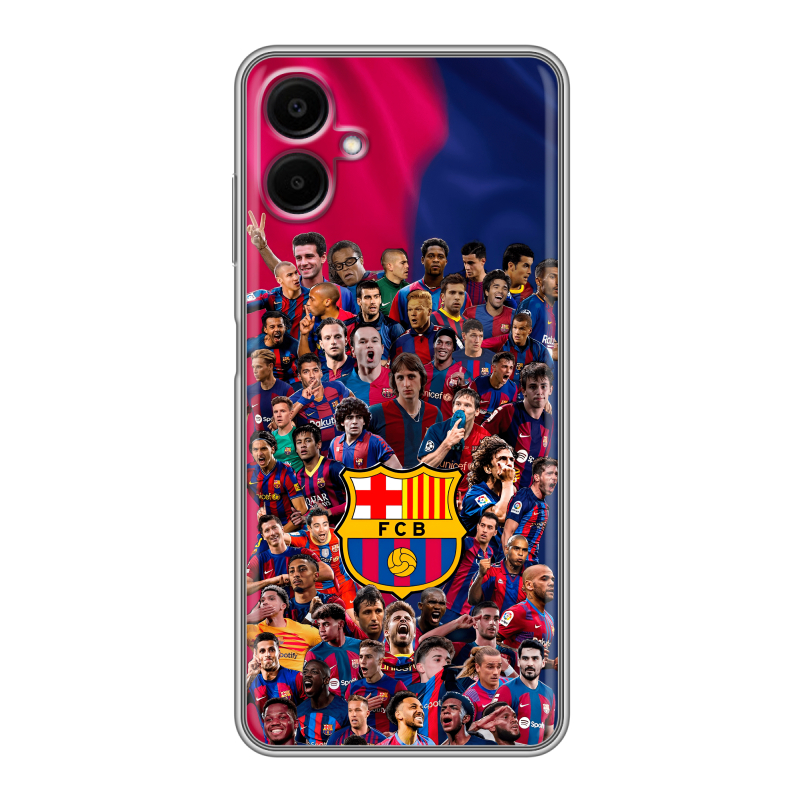 Силиконовый чехол на Samsung Galaxy A06 с принтом Барселона Barcelona Силиконовый чехол на Samsung Galaxy A06 с принтом Барселона Barcelona