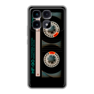 Силиконовый чехол на Xiaomi Redmi K70 Ultra с принтом Кассета Силиконовый чехол на Xiaomi Redmi K70 Ultra с принтом Кассета