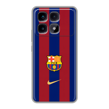 Силиконовый чехол на Xiaomi Redmi K70 Ultra с принтом Барселона Barcelona