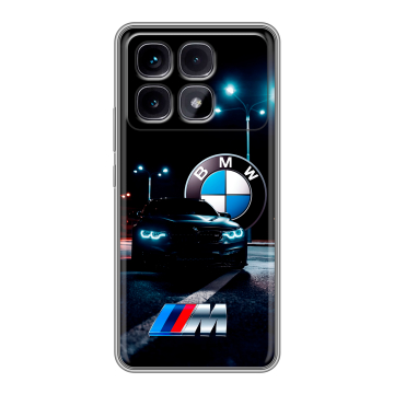 Силиконовый чехол на Xiaomi Redmi K70 Ultra с принтом БМВ BMW Силиконовый чехол на Xiaomi Redmi K70 Ultra с принтом БМВ BMW