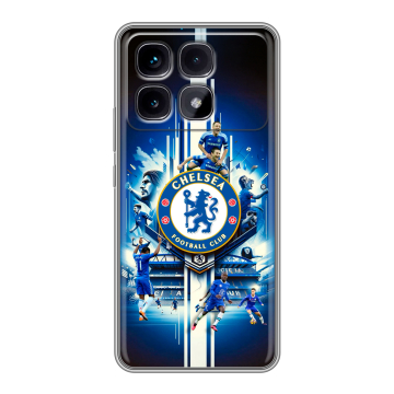 Силиконовый чехол на Xiaomi Redmi K70 Ultra с принтом Chelsea Челси