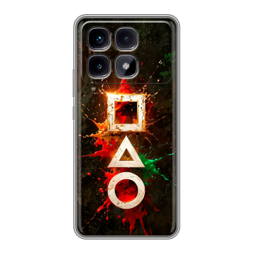 Силиконовый чехол на Xiaomi Redmi K70 Ultra с принтом Squid Game Игра кальмара
