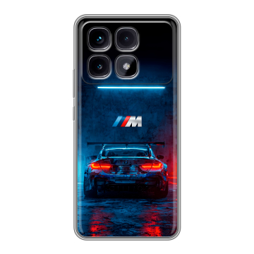 Силиконовый чехол на Xiaomi Redmi K70 Ultra с принтом BMW БМВ Силиконовый чехол на Xiaomi Redmi K70 Ultra с принтом BMW БМВ
