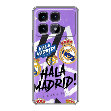 Силиконовый чехол на Xiaomi Redmi K70 Ultra с принтом Real Madrid Реал Мадрид Силиконовый чехол на Xiaomi Redmi K70 Ultra с принтом Real Madrid Реал Мадрид