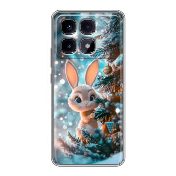 Силиконовый чехол на Xiaomi Redmi K70 Ultra с принтом Новый год