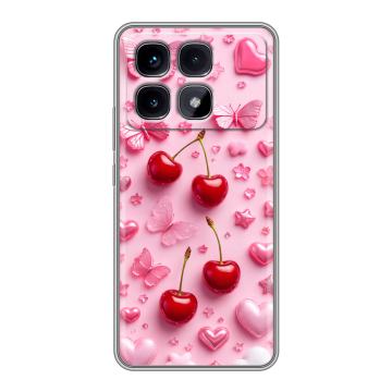 Силиконовый чехол на Xiaomi Redmi K70 Ultra с принтом для девочек Силиконовый чехол на Xiaomi Redmi K70 Ultra с принтом для девочек