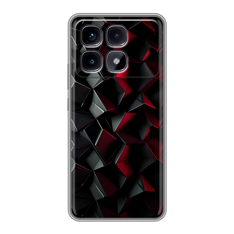 Силиконовый чехол на Xiaomi Redmi K70 Ultra с принтом Абстракция Силиконовый чехол на Xiaomi Redmi K70 Ultra с принтом Абстракция
