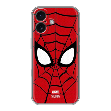 Силиконовый чехол на Iphone 16 с принтом человек паук spiderman Силиконовый чехол на Iphone 16 с принтом человек паук spiderman