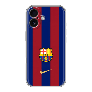 Силиконовый чехол на Iphone 16 с принтом Барселона Barcelona Силиконовый чехол на Iphone 16 с принтом Барселона Barcelona